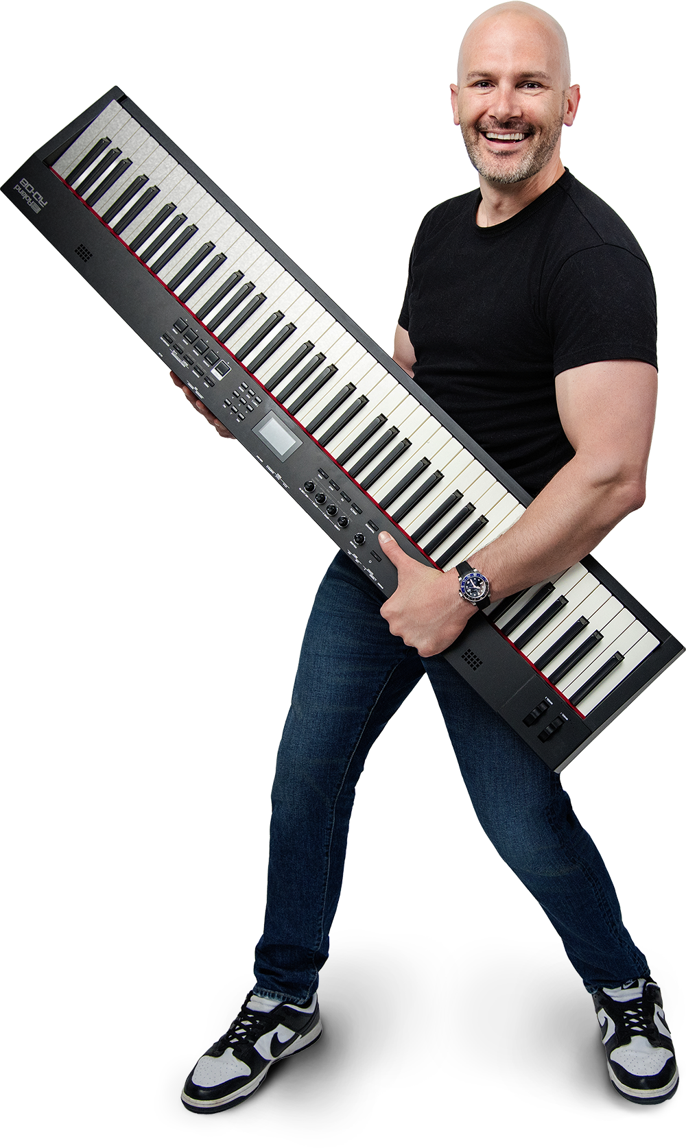 Greg with Piano